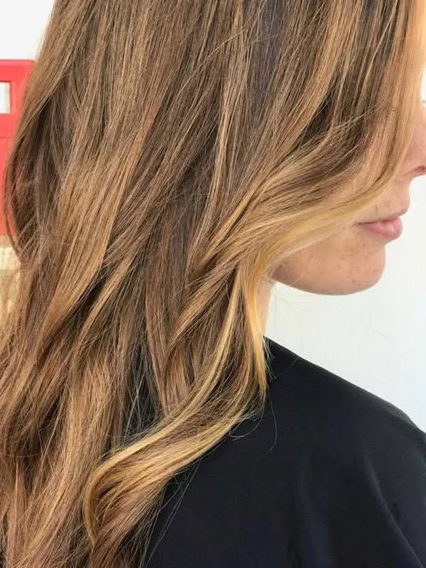 Caramel balayage by De Amour Salon