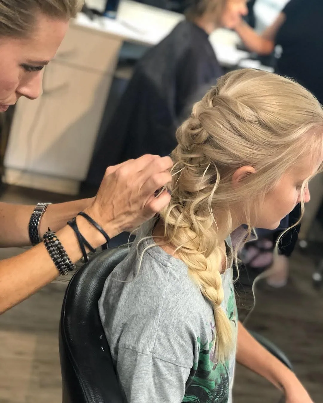 Braid styling work