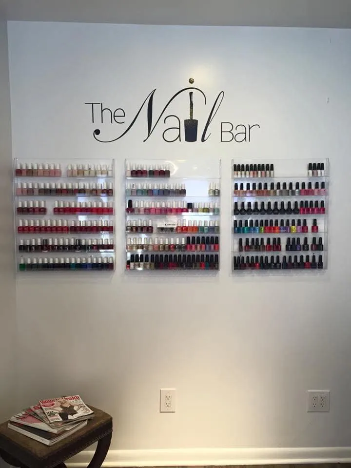 Nail bar wall display